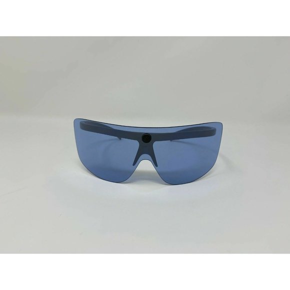 Super Rare Calvin Klein Shield Big Sunglasses 75 [] 21 Blue Mirrored 7521 107 main image 12